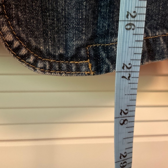 Vintage Liz Claiborne Blazer Style Denim Jacket - Picture 4 of 7